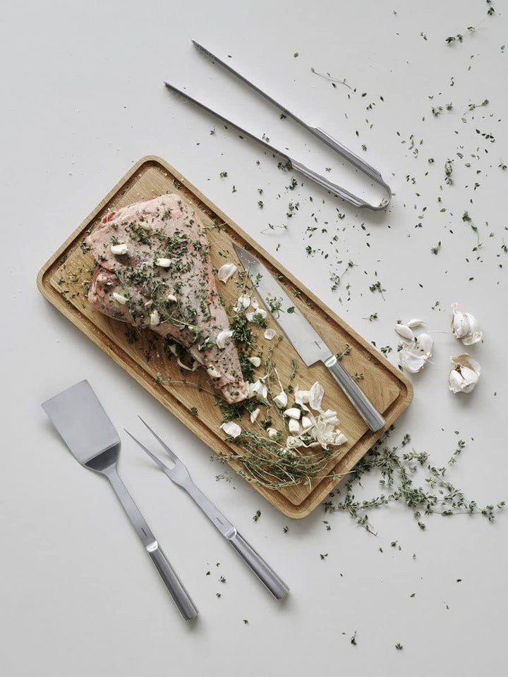 Stelton Sixtus Tranchiermesser aus Edelstahl, Design Familie Norstaal LxBxH 35x4,6x2,5cm Edelstahl,