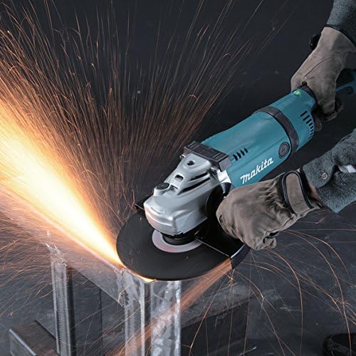 Makita GA9030RF01 Winkelschleifer 230 mm, 2.400 W, Blau im Karton, im Karton