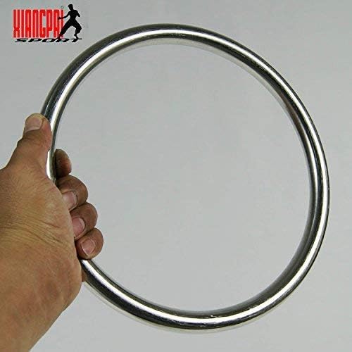 Tsun Siu Lum Edelstahl Ring Wing Chun Kung Fu Silber, Silber