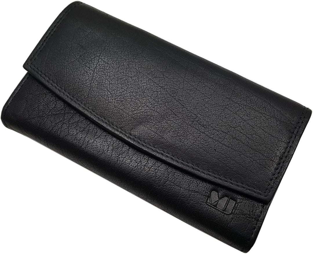 myledershop Echt Büffelleder Kellnerbörsen-Set bestehend aus Kellnerbörse + Holster + Kette/Geldbörs