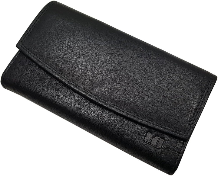 myledershop Echt Büffelleder Kellnerbörsen-Set bestehend aus Kellnerbörse + Holster + Kette/Geldbörs