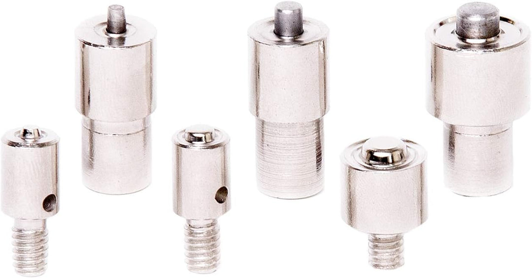 GETMORE Parts Werkzeug für Ösen, Ösenwerkzeug, Presswerkzeug, zweiteilig, für Ösenpresse, Handpresse