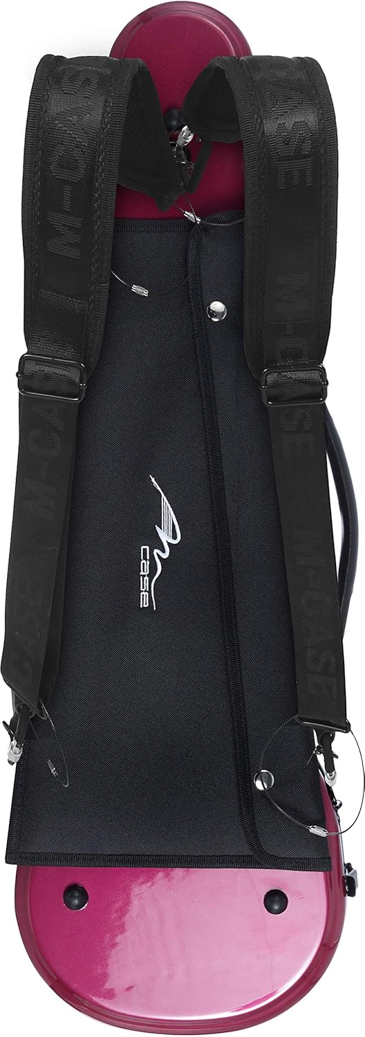 Geigenkoffer Glasfaser Vision 4/4 burgundy - shiny M-Case + Music bag