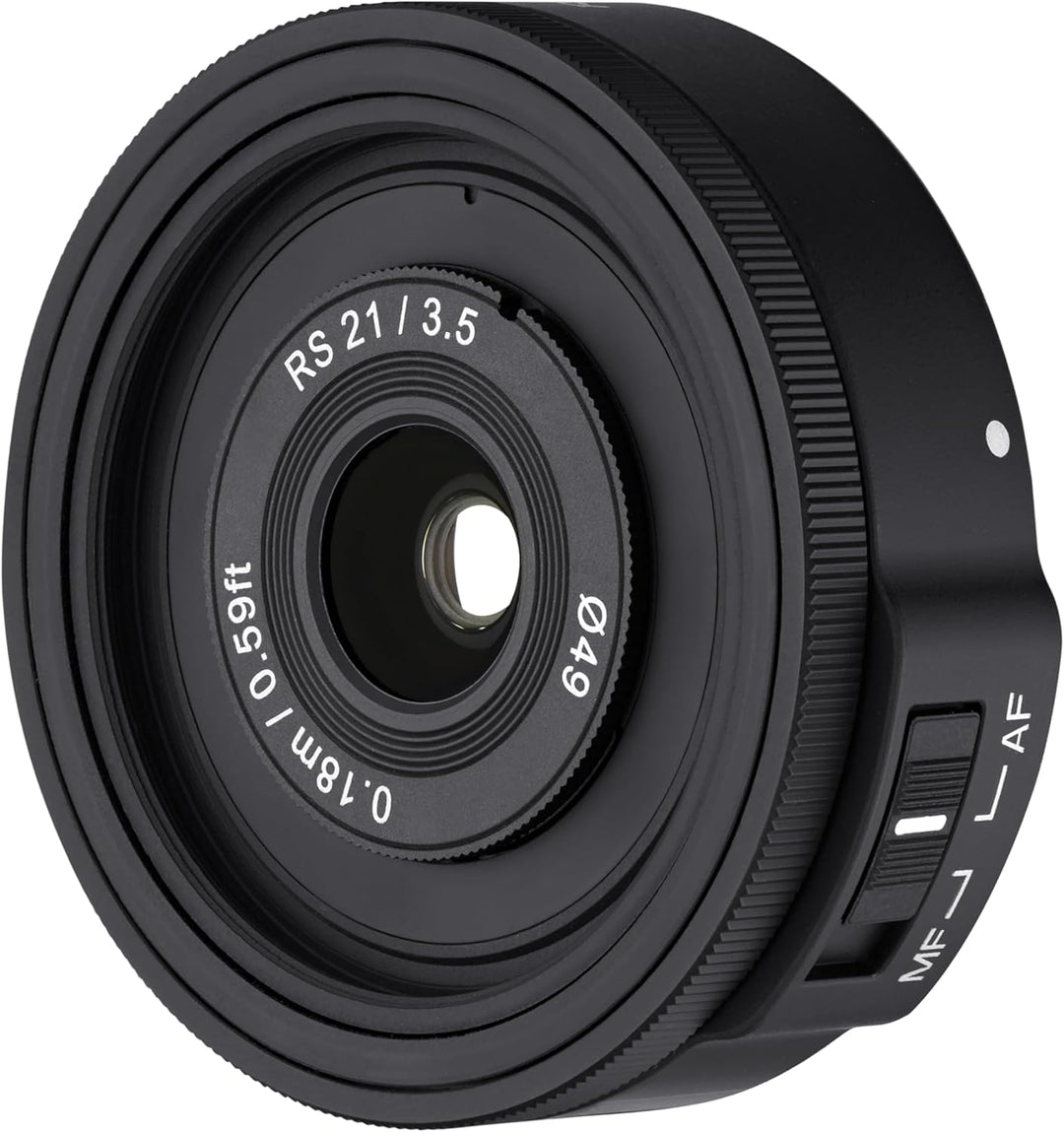 Samyang - Remaster Slim AF - DREI Brennweiten – 21 mm, 28 mm und 32 mm – mit einem einzigen Linsenmo