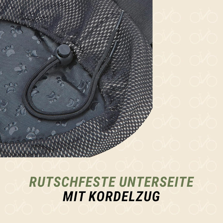 Prophete Fahrradsattelbezug, Sattelheizkissen, Wärme durch leistungsstarkes Infrarot-Heizelement, Gr