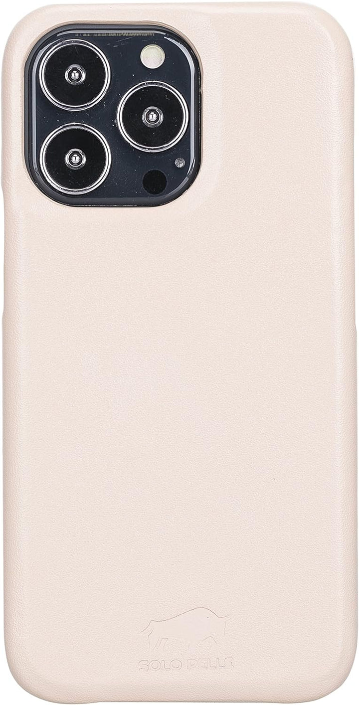 Solo Pelle Lederhülle für das iPhone 13 Pro in 6.1 Zoll Princeton Case Leder Hülle Ledertasche Backc