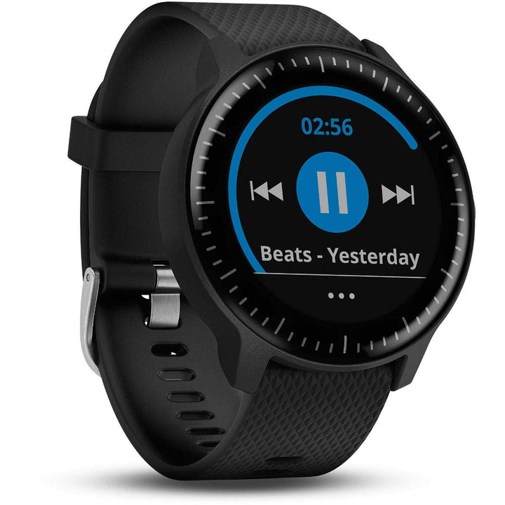 Garmin vívoactive 3 Music GPS-Fitness-Smartwatch – Musikplayer, Garmin Pay, vorinstallierte Sport-Ap
