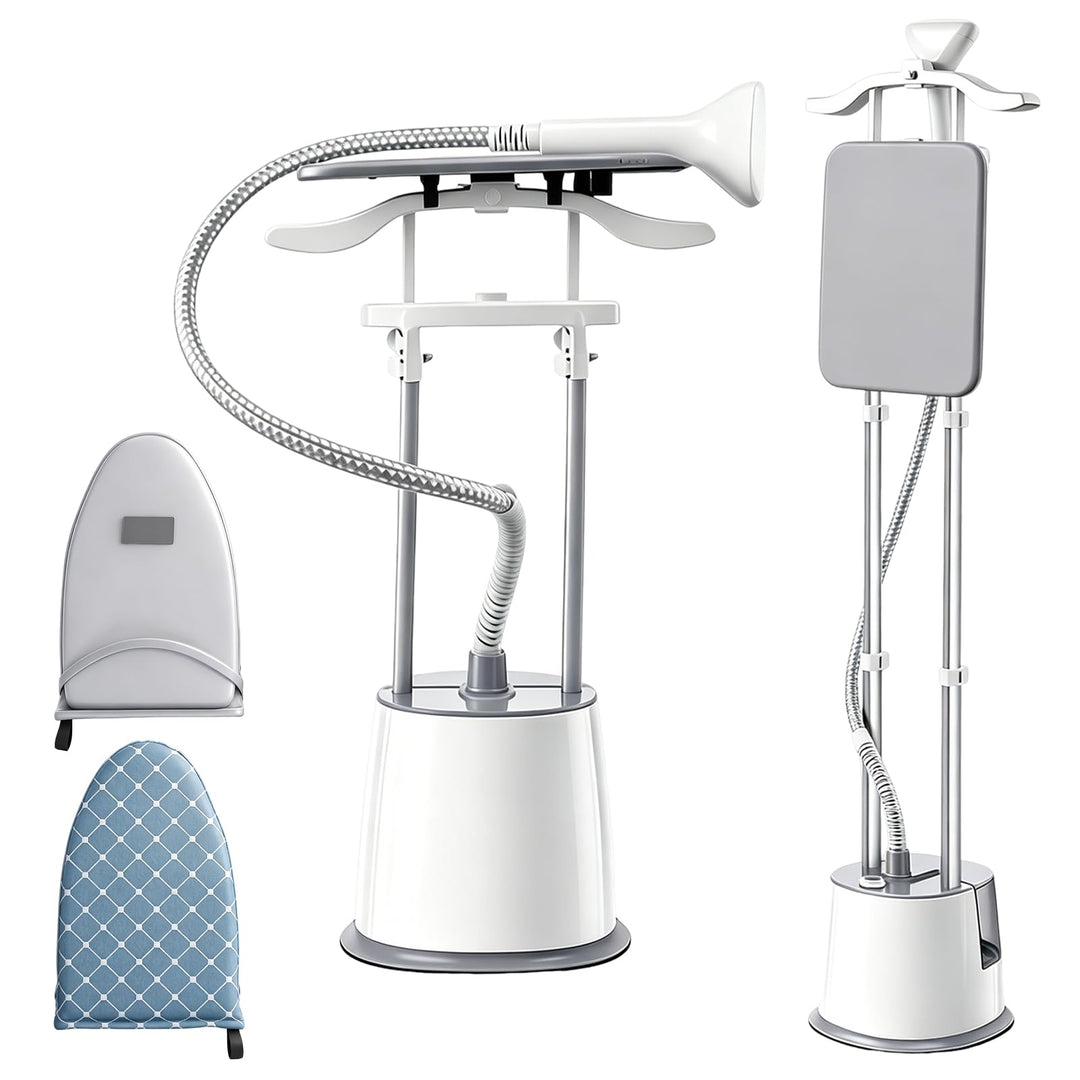 Dampfglätter Vertikaler Steamer, Dampfglätter 1800W mit 45g/min Dampfstoss – Höhenverstellbarer Hand