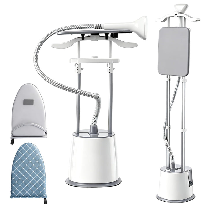 Dampfglätter Vertikaler Steamer, Dampfglätter 1800W mit 45g/min Dampfstoss – Höhenverstellbarer Hand