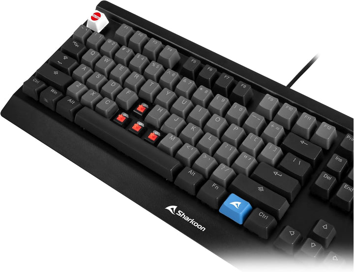Sharkoon Skiller SAC20, Tastenkappenset aus PBT-Kunststoff, ISO DE 115