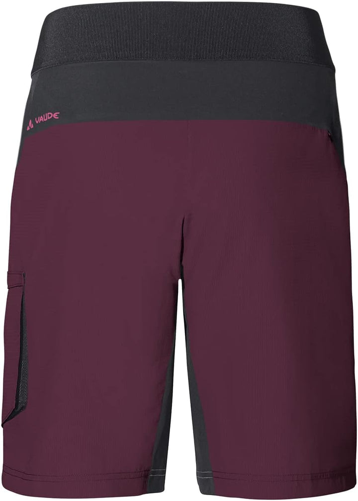 VAUDE Damen Bike Shorts Women's Qimsa Shorty 38 Cassis, 38 Cassis