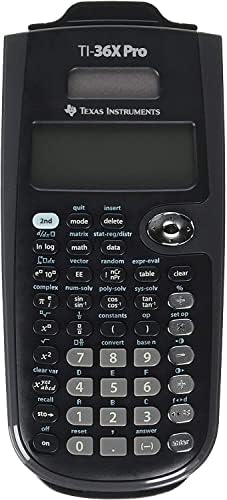 Texas Instruments TI36 x Pro Wissenschaftlicher Taschenrechner schwarz Taschenrechner – Taschenrechn
