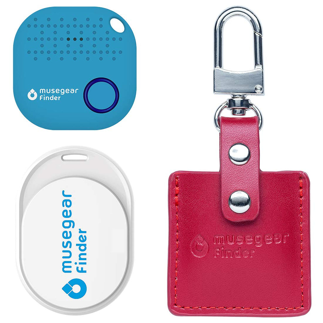 musegear Essentials: Schlüsselfinder mit Bluetooth App aus Deutschland I Special Bundle: Finder mini