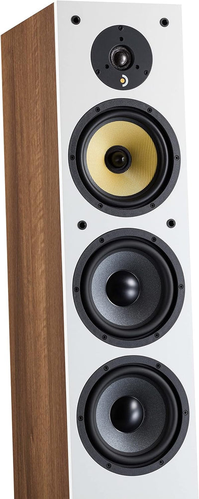 Davis Acoustics Ariane 7 Walnuss (Walnut) – 3-Wege-Säule / 4 Lautsprecher – 1 Stück