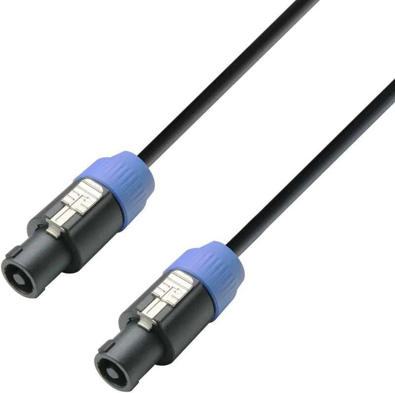 Adam Hall Cables K3S225SS1500 Lautsprecherkabel 2 x 2,5mm² Speakon 2-Pol auf Speakon 2-polig 15m 15m