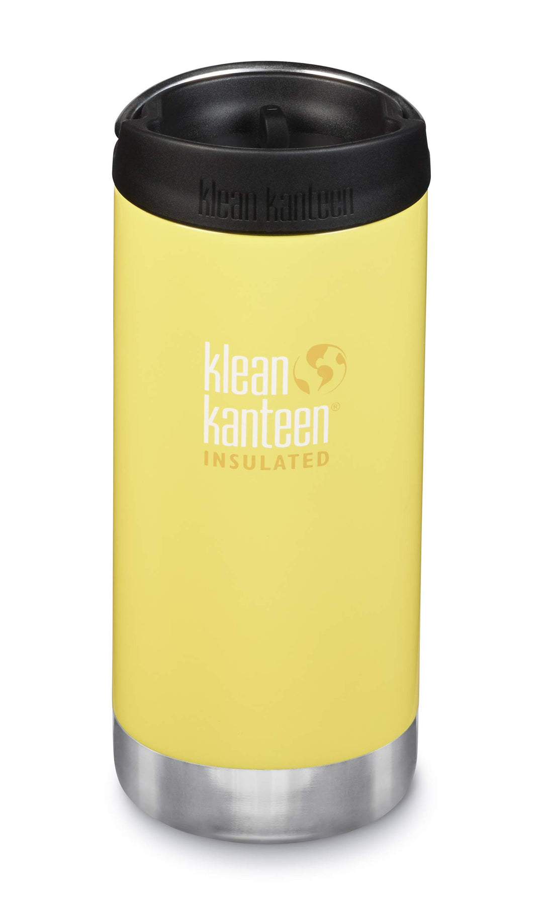 Klean Kanteen Unisex – Erwachsene TKWide VI Trinkflasche, Buttercup, 355ml