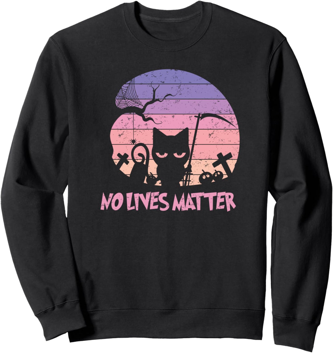 No Lives Matter Halloween-Kostüm für Herren und Damen Sweatshirt