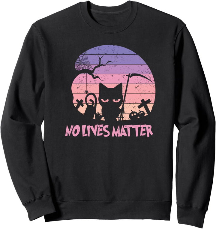 No Lives Matter Halloween-Kostüm für Herren und Damen Sweatshirt