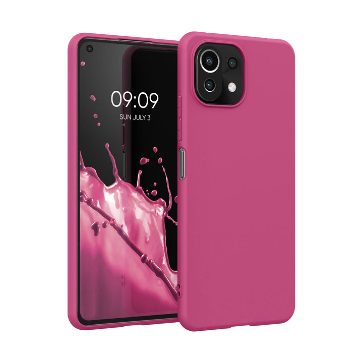 kwmobile Handyhülle für Xiaomi 11 Lite (5G) NE/Mi 11 Lite (5G) Hülle - TPU Case - Kabelloses Laden -