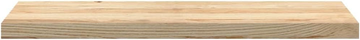 Treppenstufen aus massivem Eichenholz, 90 x 25 x 2 cm, 4 Stück, unbehandelt für Treppe innen und als