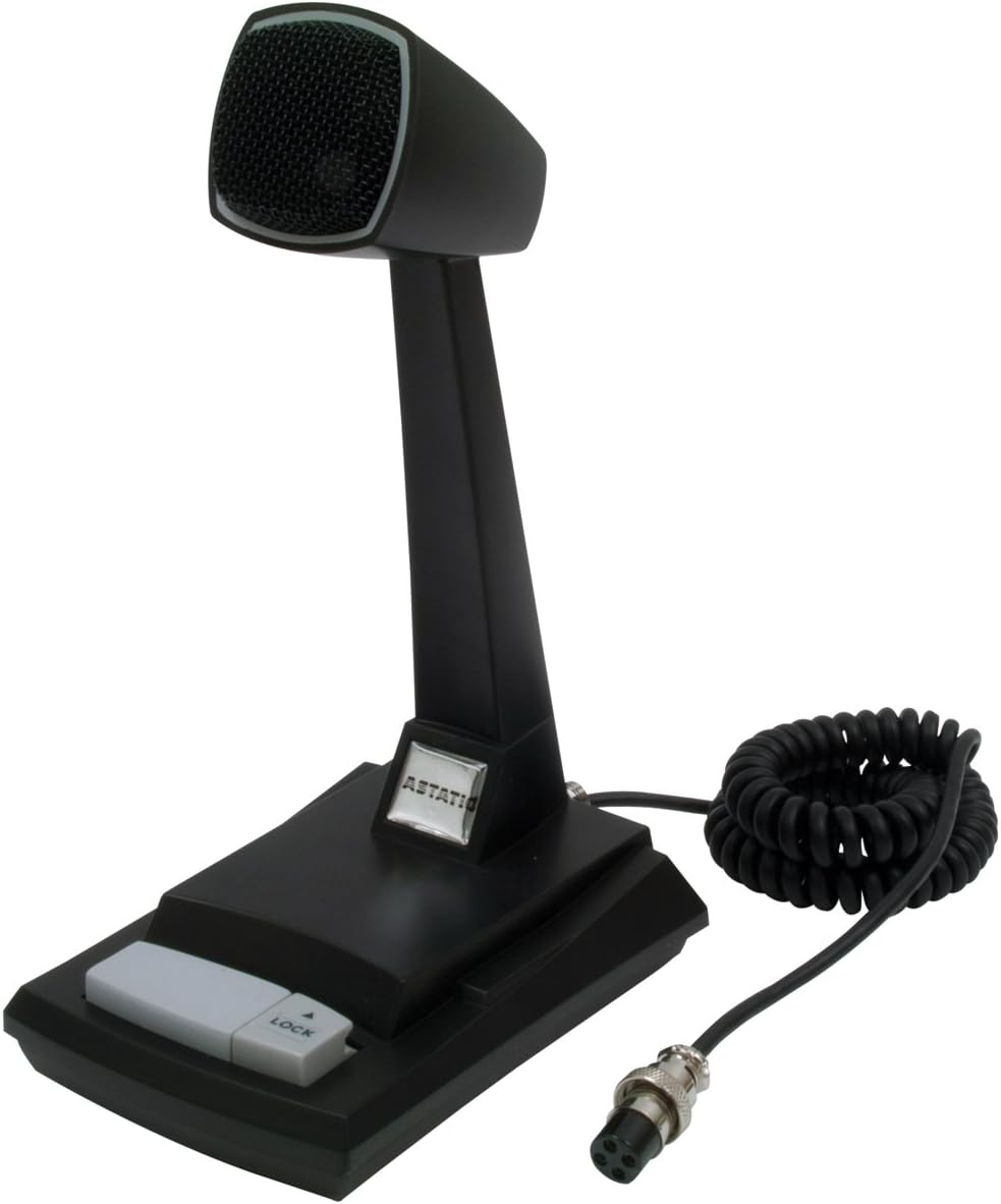 Astatic 302-AST878DM Cb Tischmikrofon