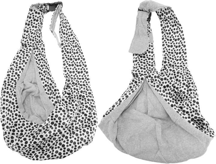 Pet Sling Carrier, Verstellbare Haustier-Tragetasche für Katzen und kleine Hunde, Weiss