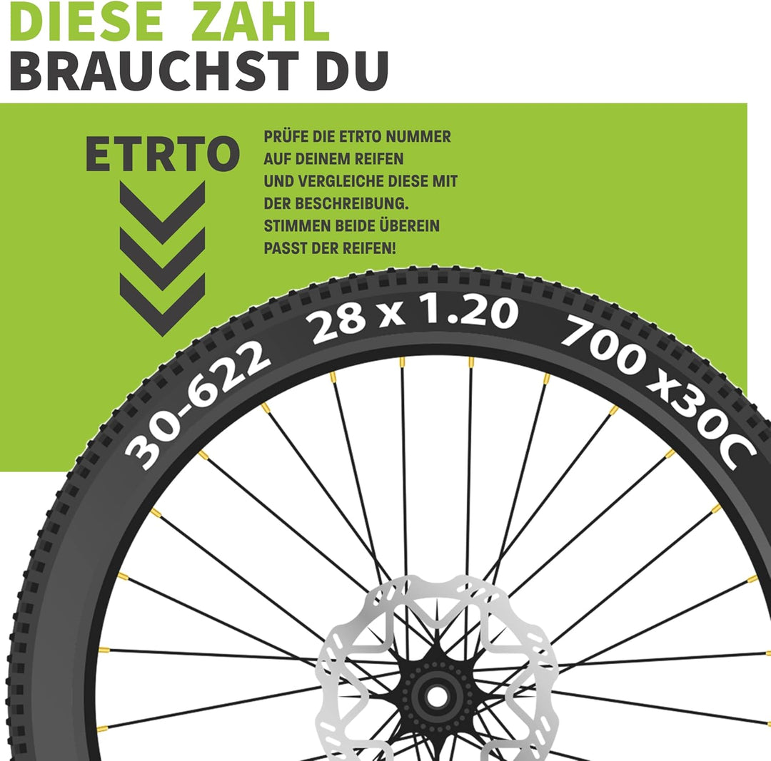 2er Set Schwalbe Fahrradreifen Smart Sam Plus 28 Zoll x 1.60 Zoll (42-622) + auswählbar mit Schläuch