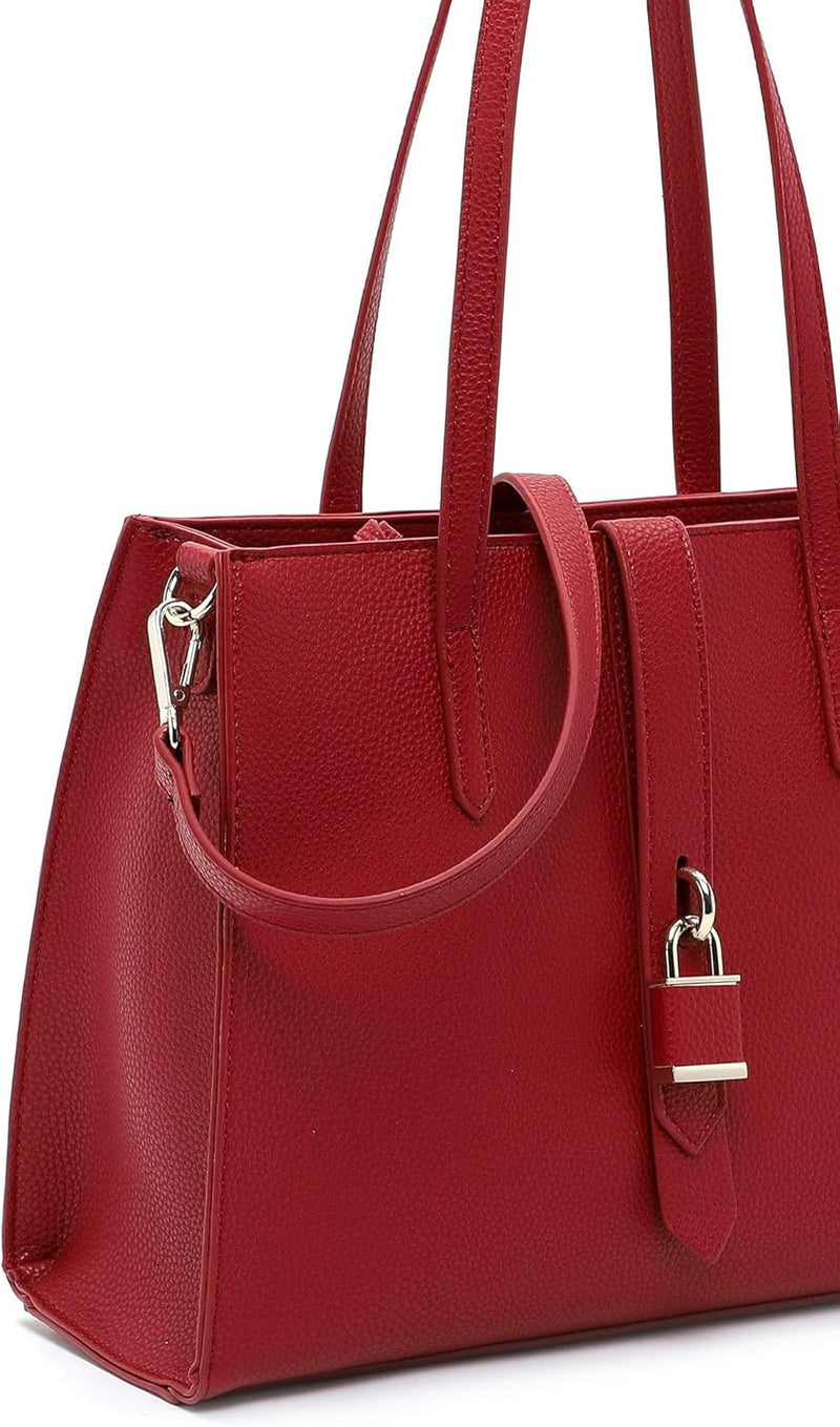 Tamaris Shopper Jasmina 31753 Damen Handtaschen Uni Einheitsgrösse Red 600, Einheitsgrösse Red 600