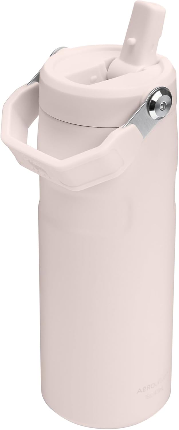 Stanley 1913 Flip Straw Trinkflasche mit Strohhalm 0.47L - Thermobecher Kühlt 8 Stunden - 40 Studen