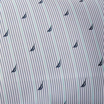 Nautica - Perkal-Kollektion – Bettwäsche-Set – 100% Baumwolle, knackig und kühl, leichte und feuchti