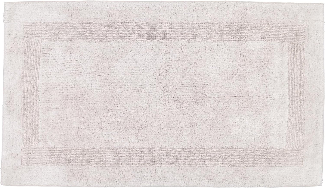Cawö Home Badteppiche Luxus Badteppich 1000 Silber - 775 70x120 cm, 70x120 cm