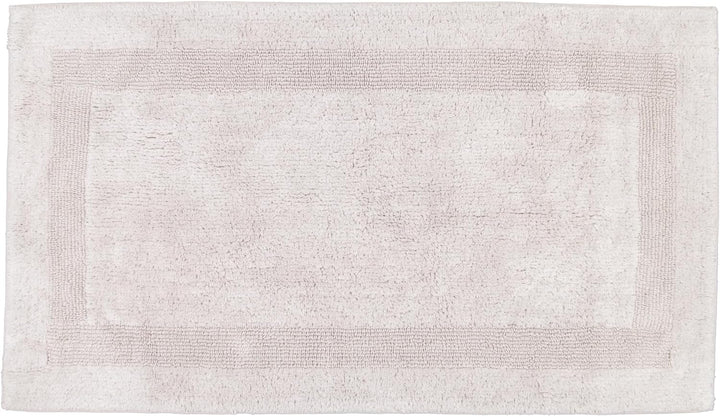 Cawö Home Badteppiche Luxus Badteppich 1000 Silber - 775 70x120 cm, 70x120 cm