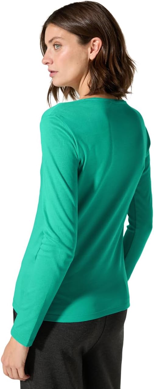 Cecil Damen Shirt mit Rundhals, XS Aventurine Green