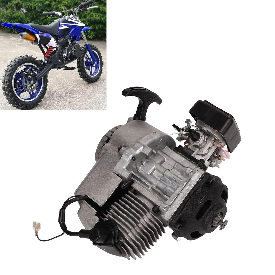 Pull-Start-Motormotor, verschleissfest, stabile Leistung, 49 cm³, 2-Takt-Motor, hoher Wirkungsgrad,
