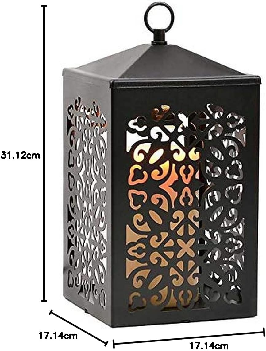 Candle Warmers SCROLL Laterne Kerzenwärmer für Duftkerzen im Glas schwarz