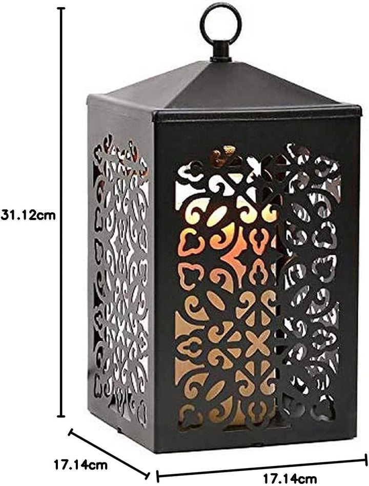 Candle Warmers SCROLL Laterne Kerzenwärmer für Duftkerzen im Glas schwarz