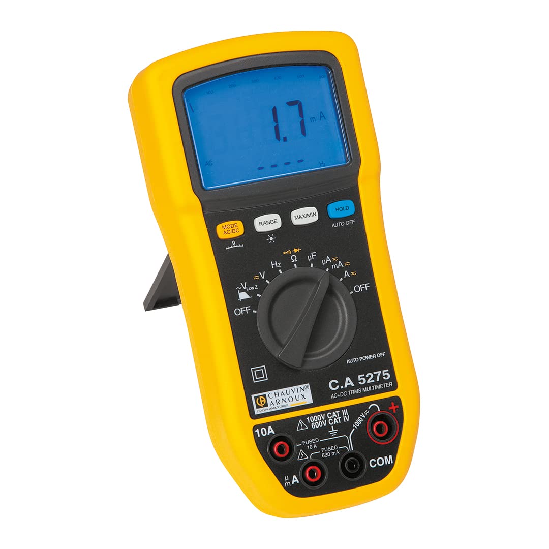 Chauvin Arnoux P01196775 C.A 5275 Digitalmultimeter, schwarz und gelb
