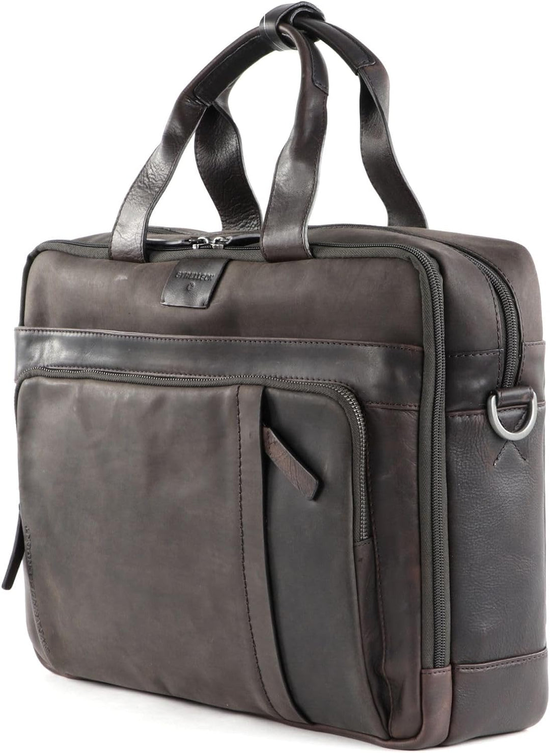 Strellson - brick lane charles briefbag mhz Dunkelbraun Einheitsgrösse Darkbrown, Einheitsgrösse Dar