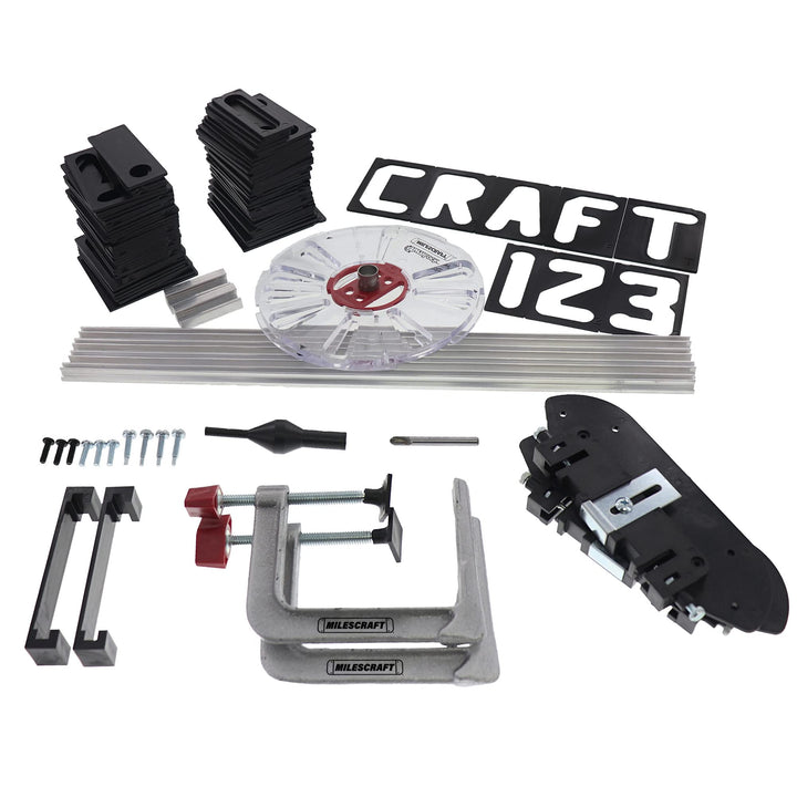 Milescraft 1206 SignCrafter Vorlagen-Set mit Drehschloss