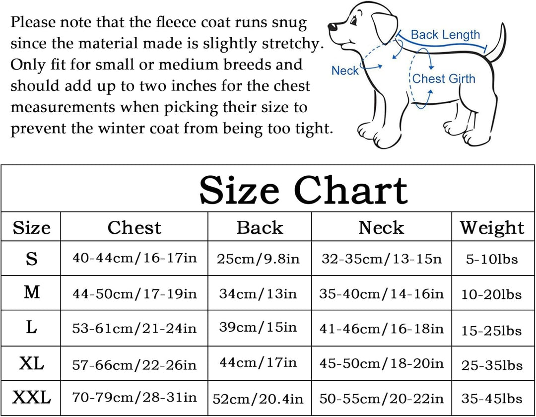 MOREZI Winterhundejacke, wasserdichte Aussenschicht, Fleecefutter, Rückenreissverschluss-Design, mit