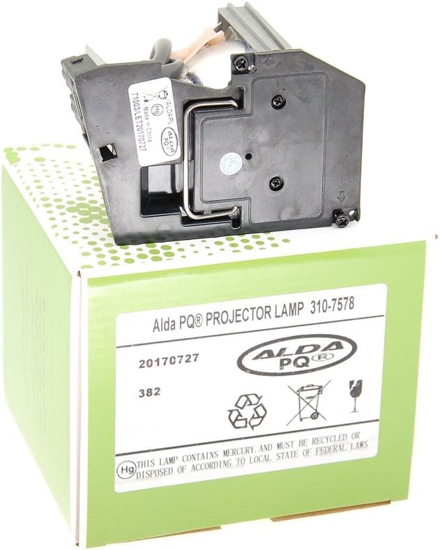 Alda PQ-Premium, Beamerlampe/Ersatzlampe kompatibel mit 725-10089, 310-7578, 468-8985 für Dell 1200M