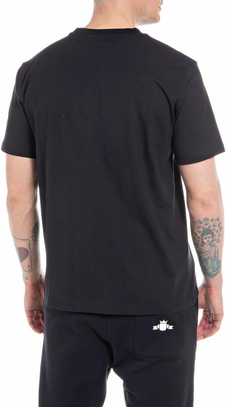 Replay Herren T-Shirt XXL Black 098, XXL Black 098