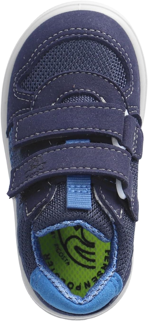 RICOSTA Mädchen und Jungen Low-Top Sneaker SAM, Kinder Lauflernschuhe, Weite: Mittel, lose Einlage,