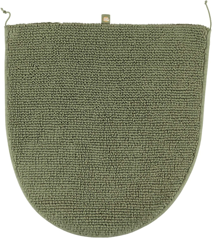 Rhomtuft Badteppiche Prestige Olive - 404 Deckelbezug 45x50 cm, Deckelbezug 45x50 cm