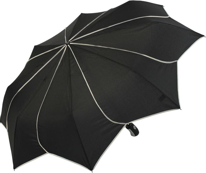 Damen Taschenschirm Pierre Cardin Auf-Zu-Automatik - Sunflower - schwarz, Schwarz