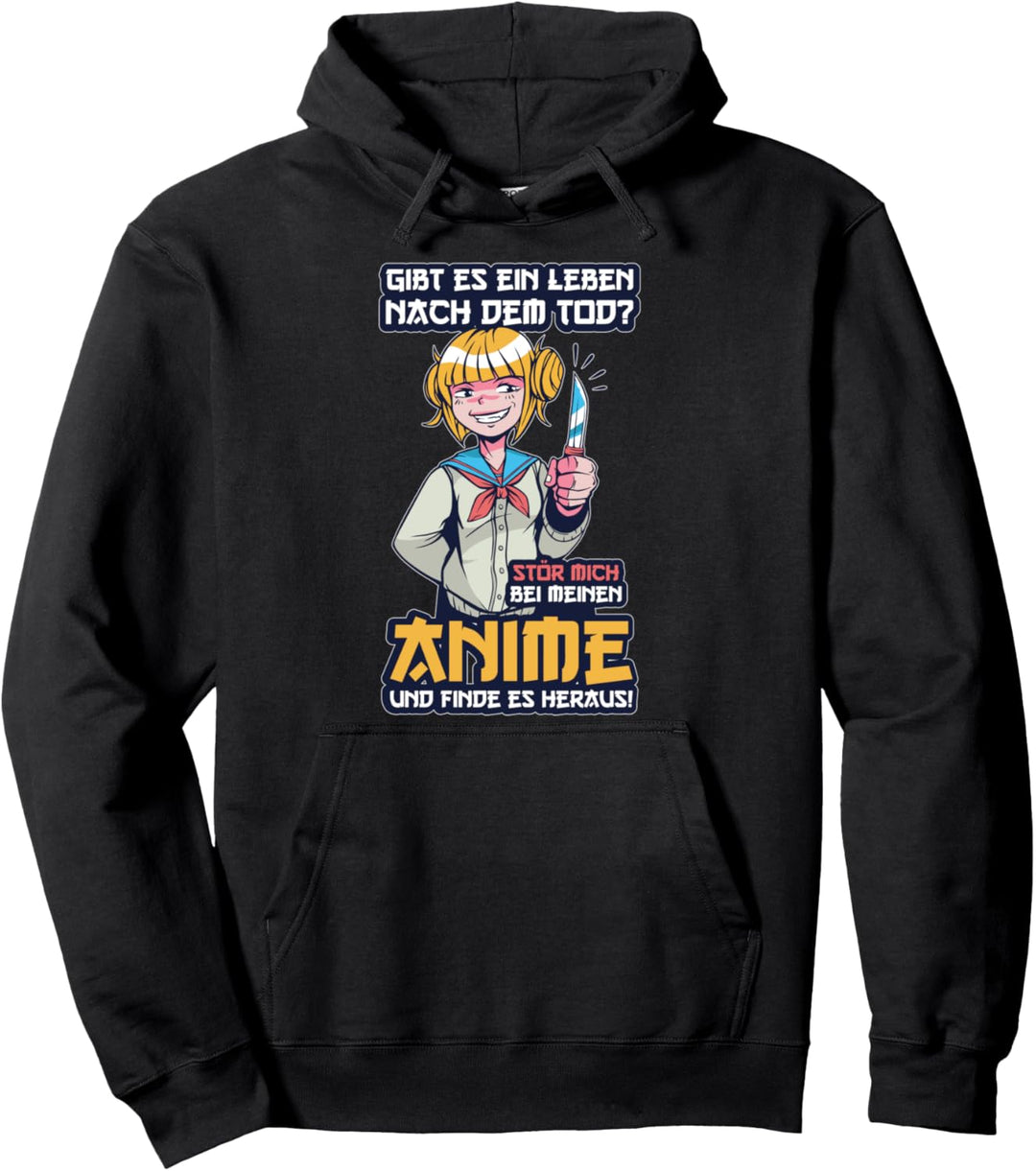 Lustig Anime Manga Otaku - Gibt es ein Leben nach dem Tod Pullover Hoodie