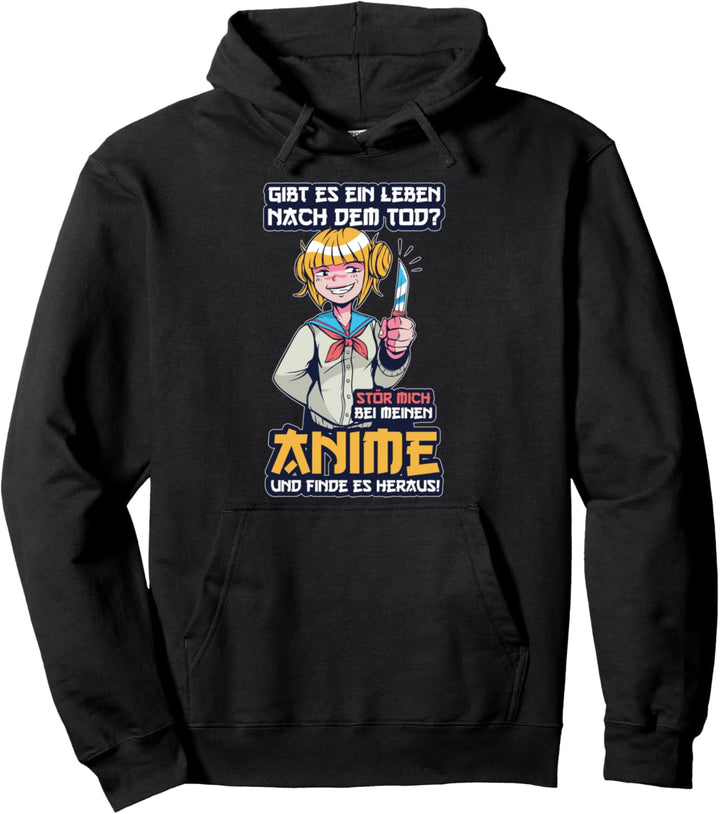 Lustig Anime Manga Otaku - Gibt es ein Leben nach dem Tod Pullover Hoodie