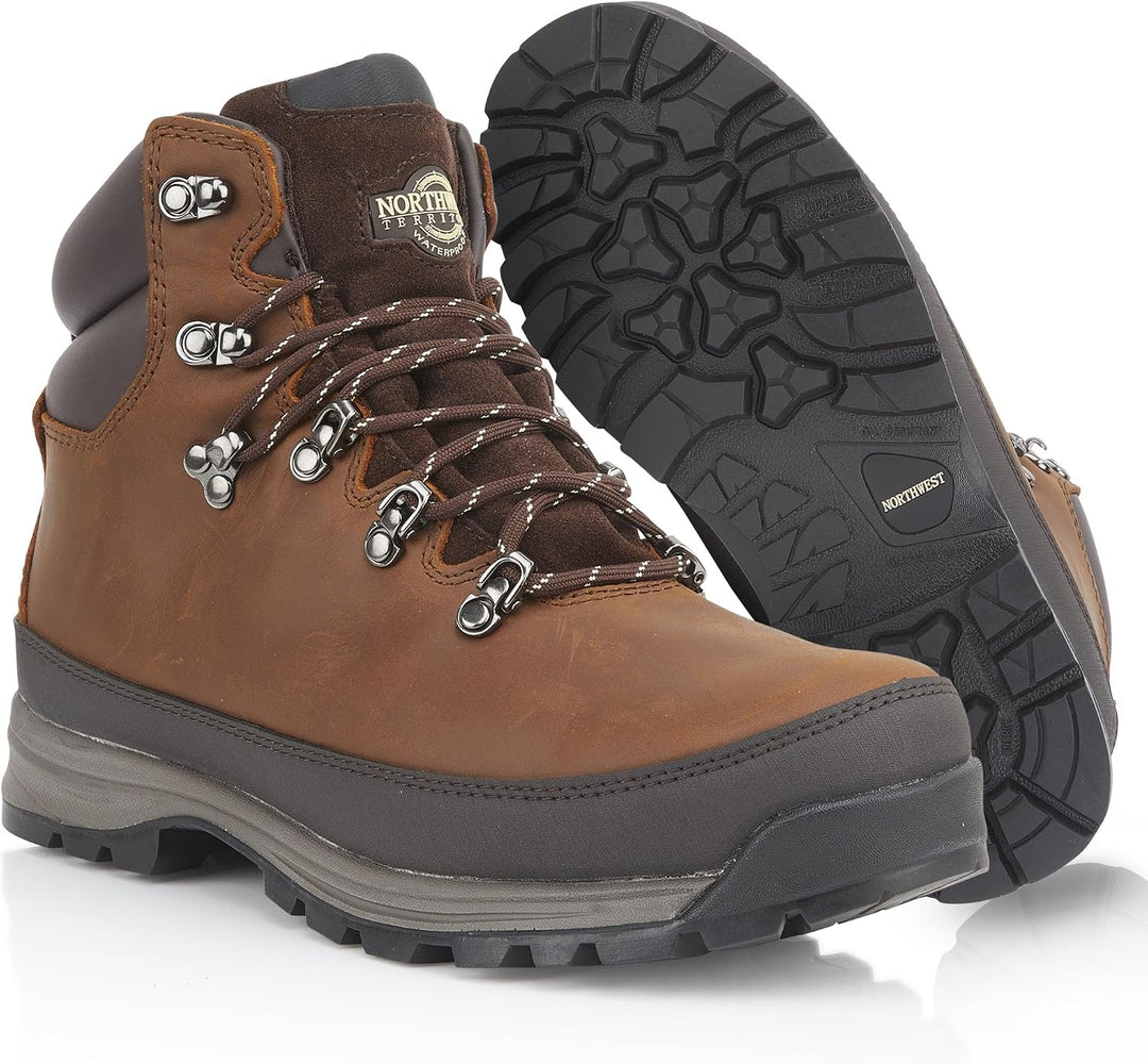 Northwest Territory Herren Pelly Wanderstiefel 39 EU Hellbraunes Nubuk, 39 EU Hellbraunes Nubuk