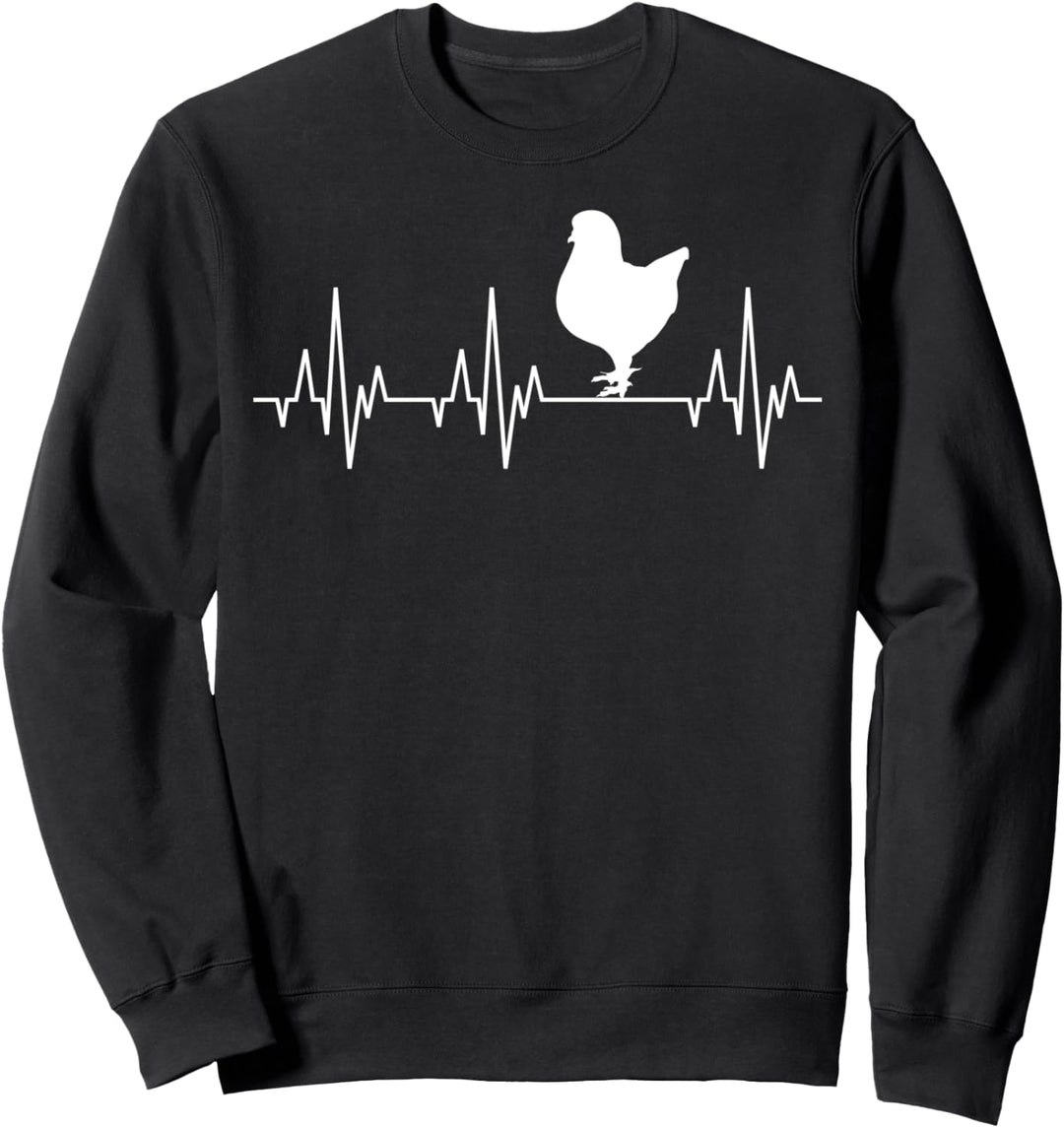 Tauben Kingtauben Taubenzucht Vögel Geflügel Herzschlag Tier Sweatshirt