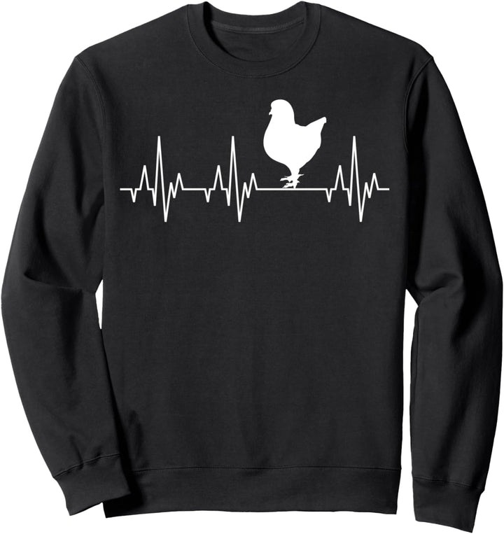 Tauben Kingtauben Taubenzucht Vögel Geflügel Herzschlag Tier Sweatshirt
